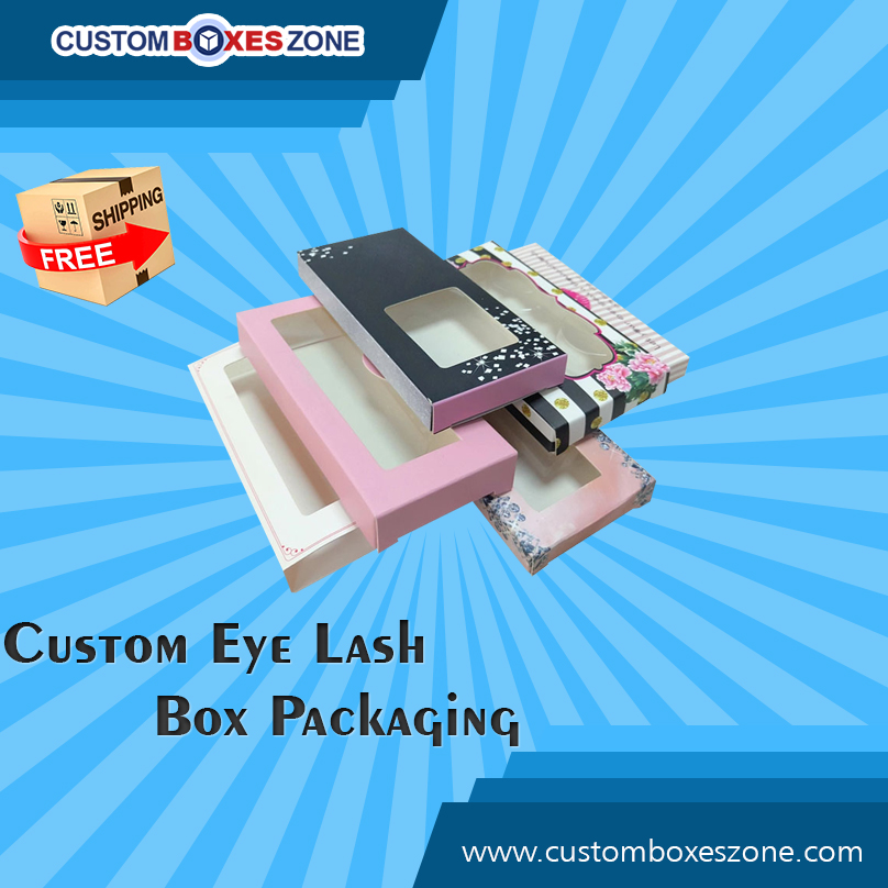 Custom Eye Lash Boxes Packaging