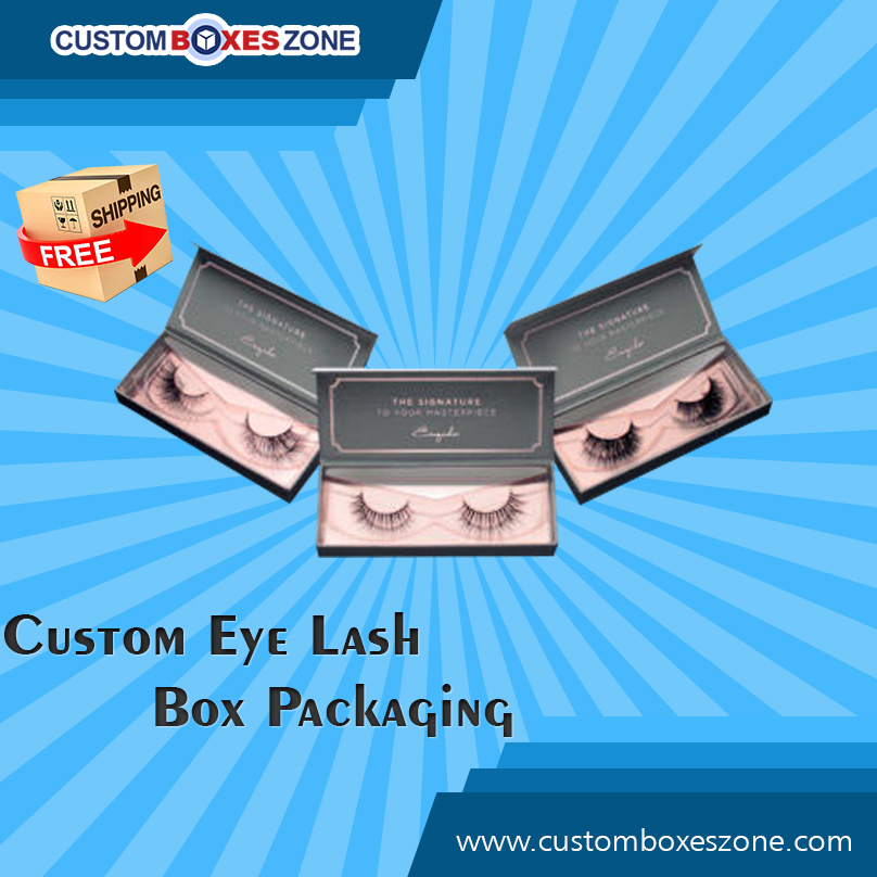 Custom Eyelash Boxes Packaging 