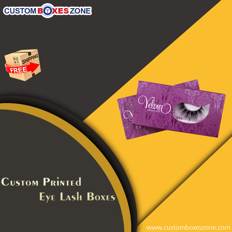 Custom Printed Eye lash Boxes