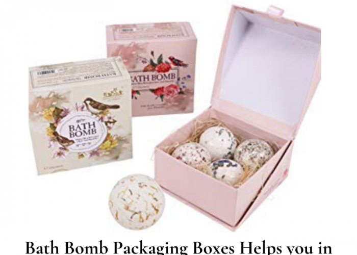 Bath Bomb Packaging Boxes Helps you in Promoting the Brand Name