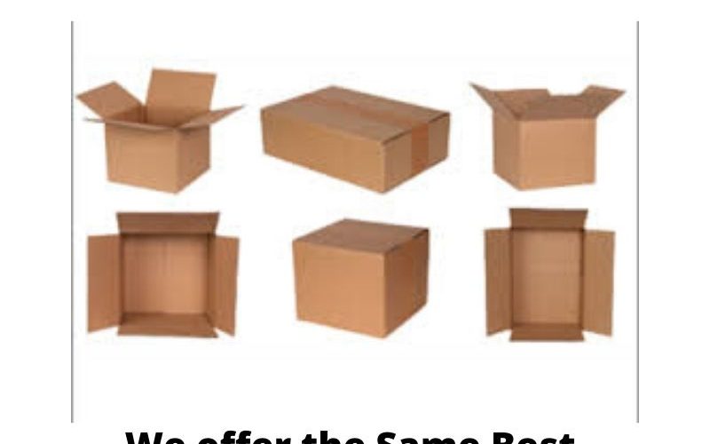 We offer the Same Best Cardboard boxes