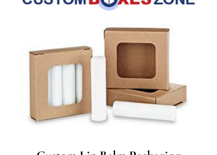 Custom Lip Gloss Packaging Boxes Wholesale