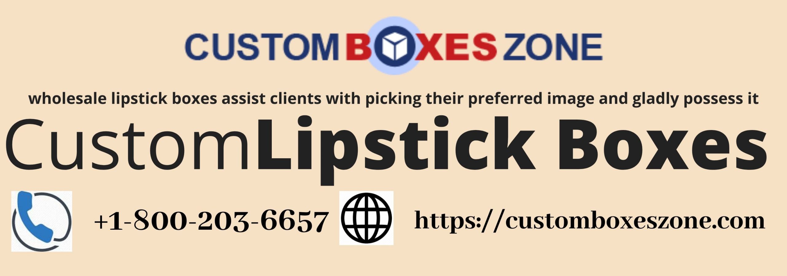 Custom Lipstick Box Wholesale