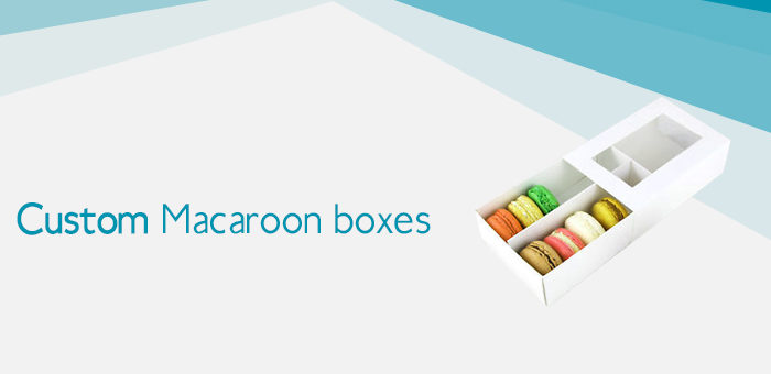 Stylish Macaroon Packaging Boxes