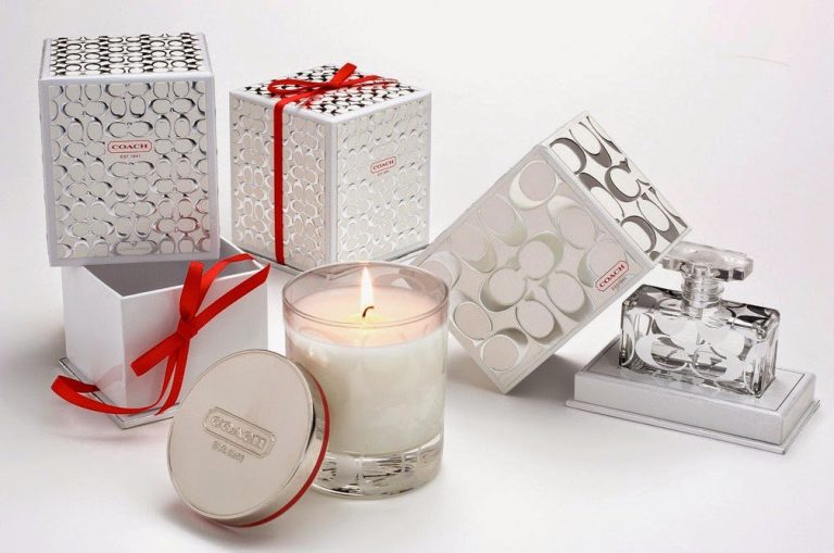 Luxury Candle boxes with Silver Foiling